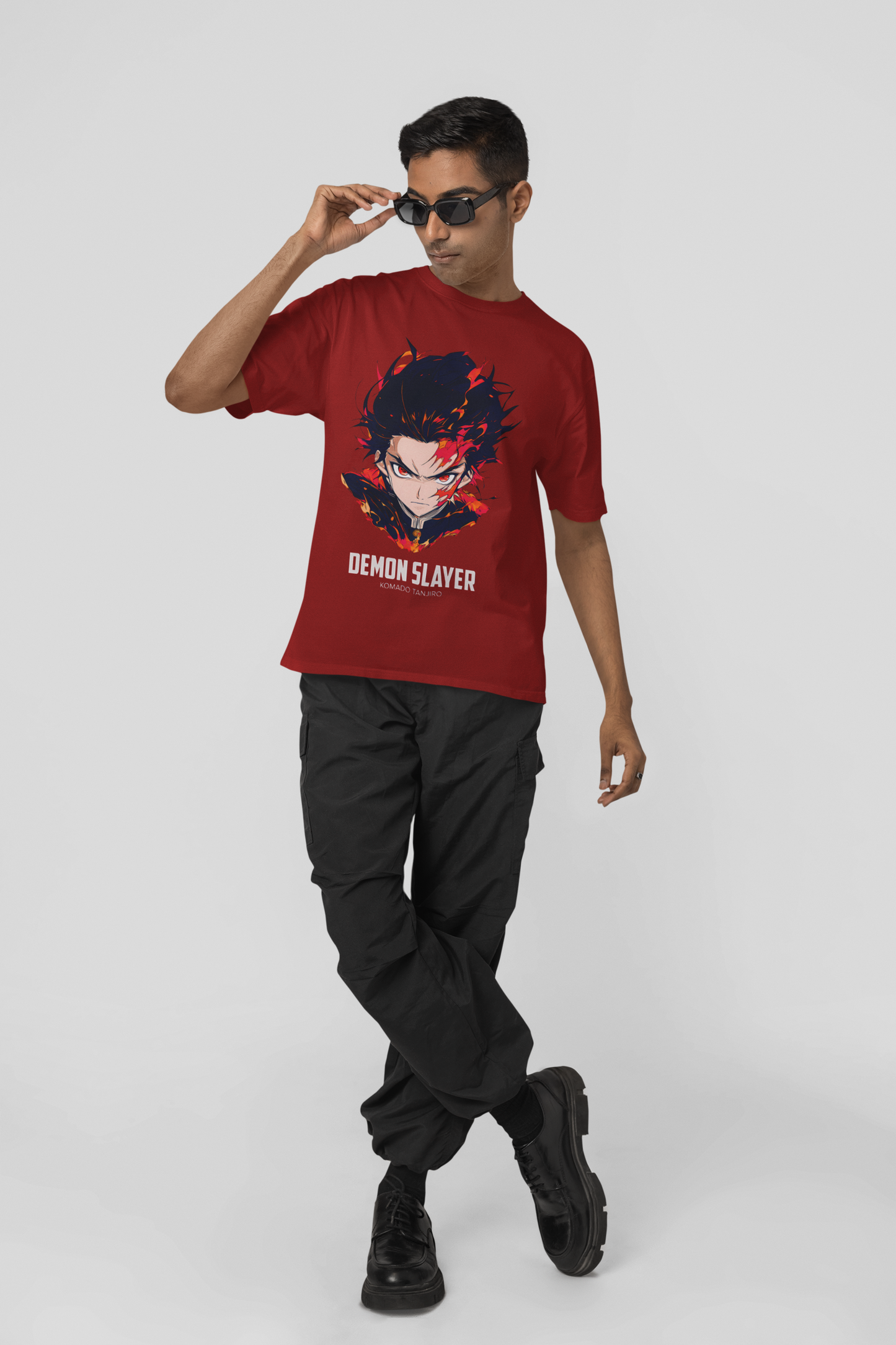 Tanjiro Fire Form Oversized Tee
