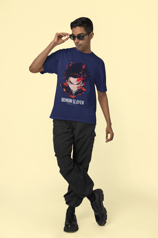 Tanjiro Fire Form Oversized Tee