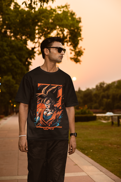 Battleframe: Goku Protocol Oversized Tee