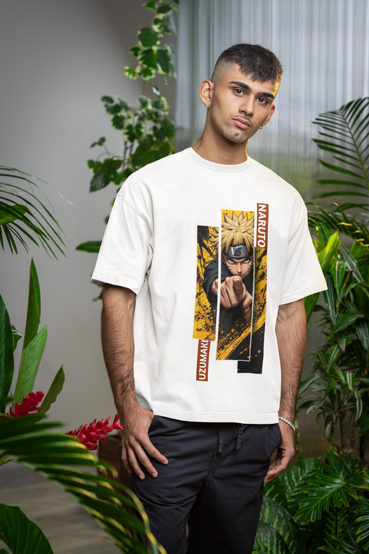 Naruto Uzumaki Oversized Tee 🔥